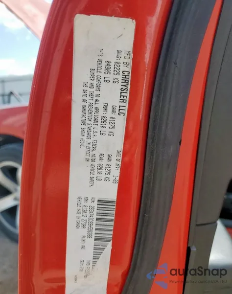 2009 Dodge Charger из США, поврежденный, VIN 2B3CA4CD3AH143779